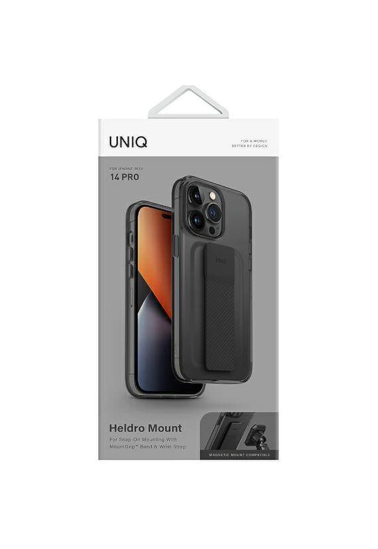 Husa de protectie heldro mount pentru iphone 14 pro - vapour smoke