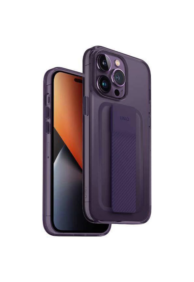 Husa de protectie Heldro Mount pentru iPhone 14 Pro - Fig Purple