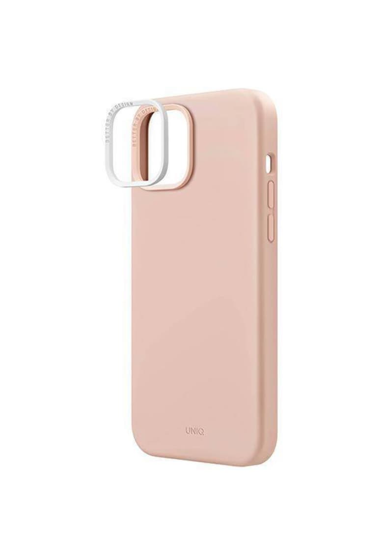 Husa de protectie Lino Hue Magclick pentru iPhone 14 - Blush Pink