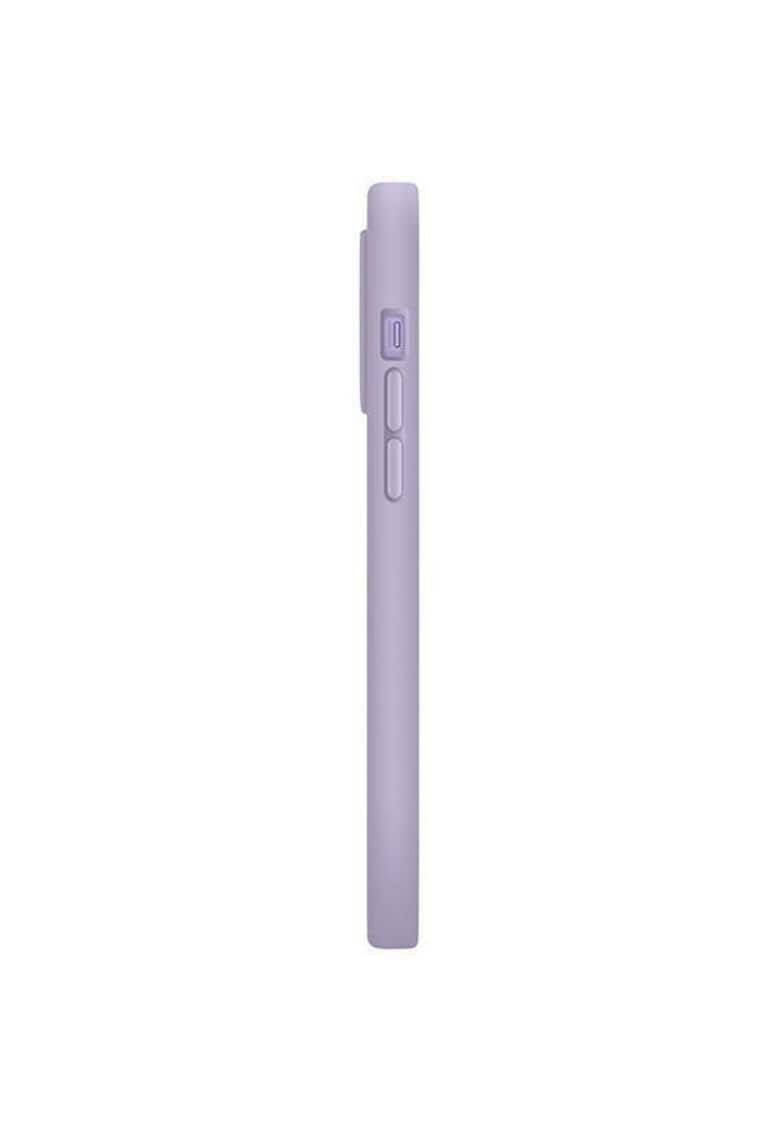 Husa de protectie lino pentru iphone 14 plus - lilac lavender