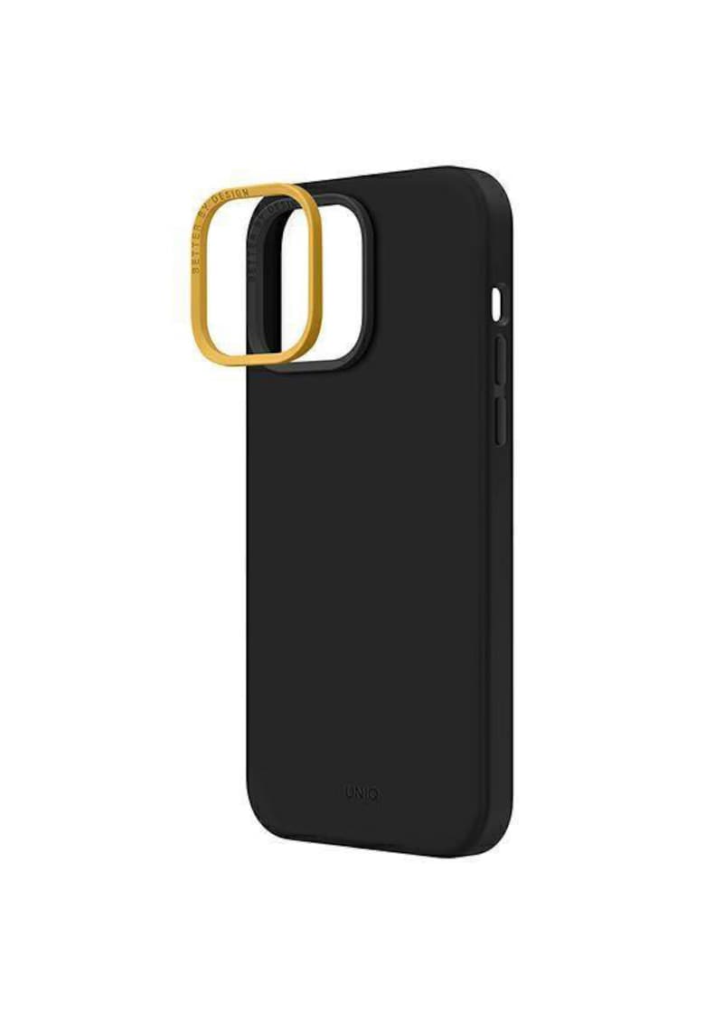 Husa de protectie Lino pentru iPhone 14 Pro Max - Midnidght Black