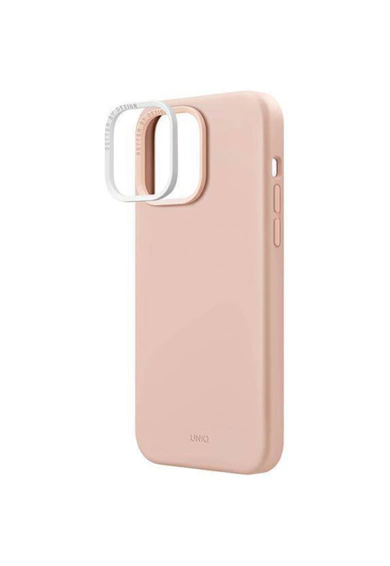 Husa de protectie Lino pentru iPhone 14 Pro - Pink Blush