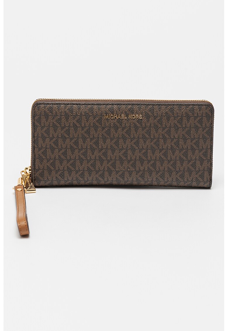 Michael Kors Портмоне Jet Set с цип и лого за Жени Michael Kors Портмоне Jet Set с цип и лого за Жени
