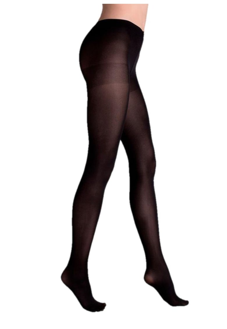 Dres dama - 40 DEN - Model elastic - Mat - Nero -