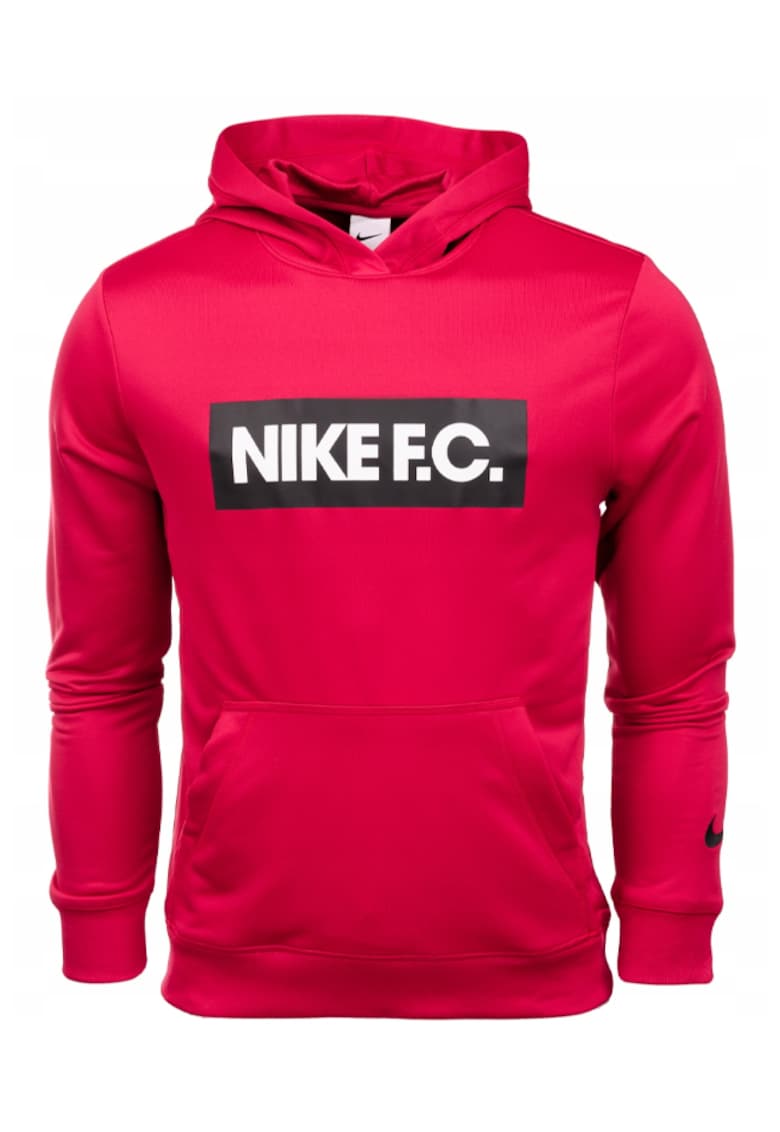 Hanorac cu imprimeu logo cauciucat si tehnologie Dri-Fit pentru fotbal Nike F.C.