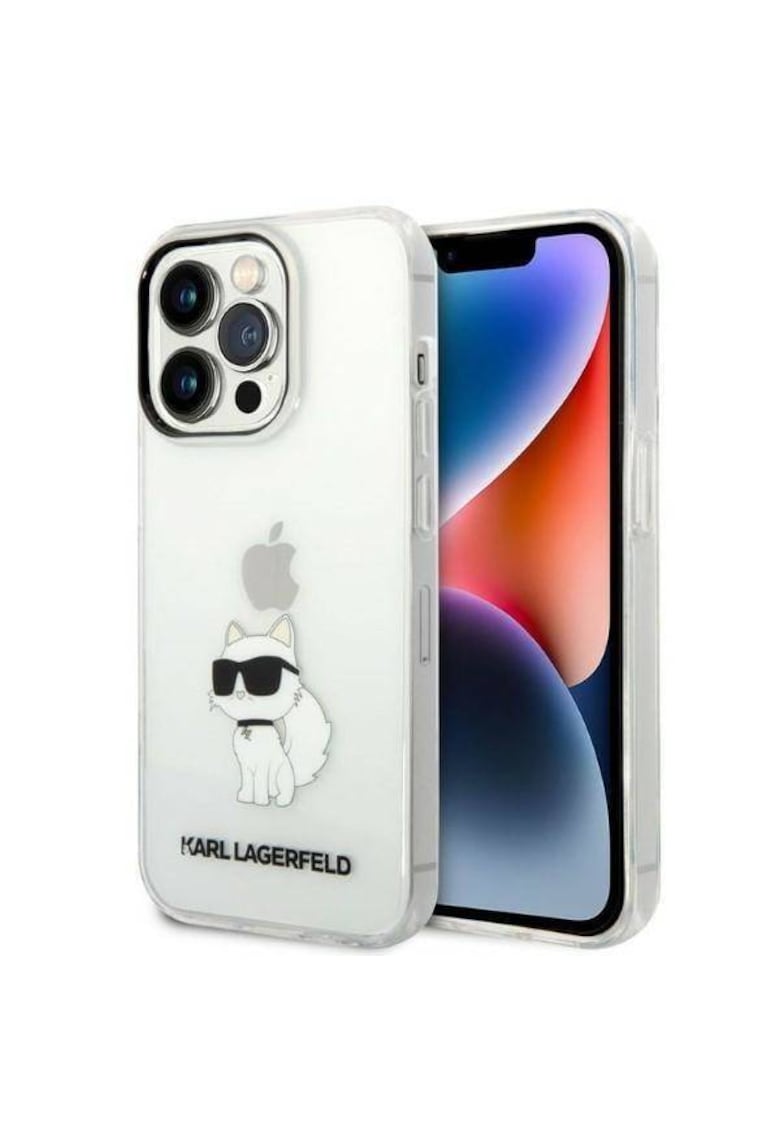 Husa de protectie IML Choupette NFT pentru iPhone 14 Pro Max - Transparent