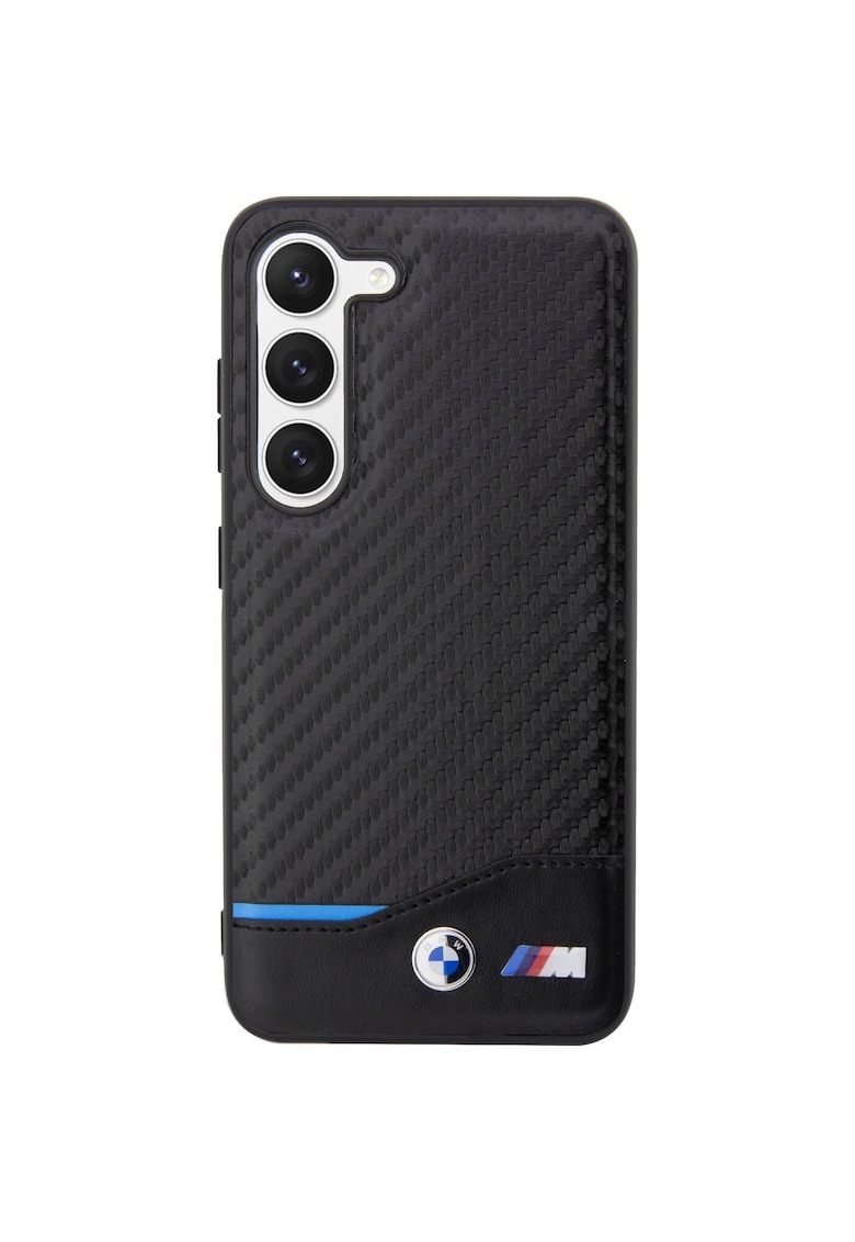 Husa de protectie Piele Carbon pentru Samsung Galaxy S23+ - Negru Husa de protectie Piele Carbon pentru Samsung Galaxy S23+ - Negru
