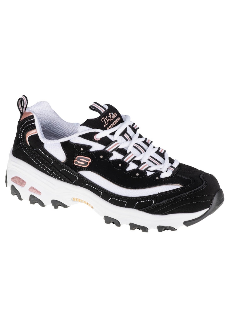 Pantofi Sport D'Lites Devoted Fan W 13154-BKRG - Femei - Negru