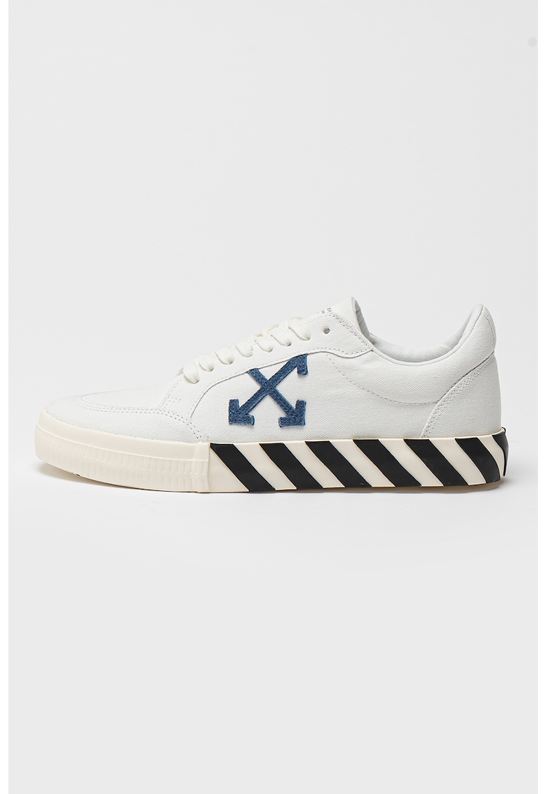 OFF-WHITE Текстилни спортни обувки с кожа за Мъже OFF-WHITE Текстилни спортни обувки с кожа за Мъже