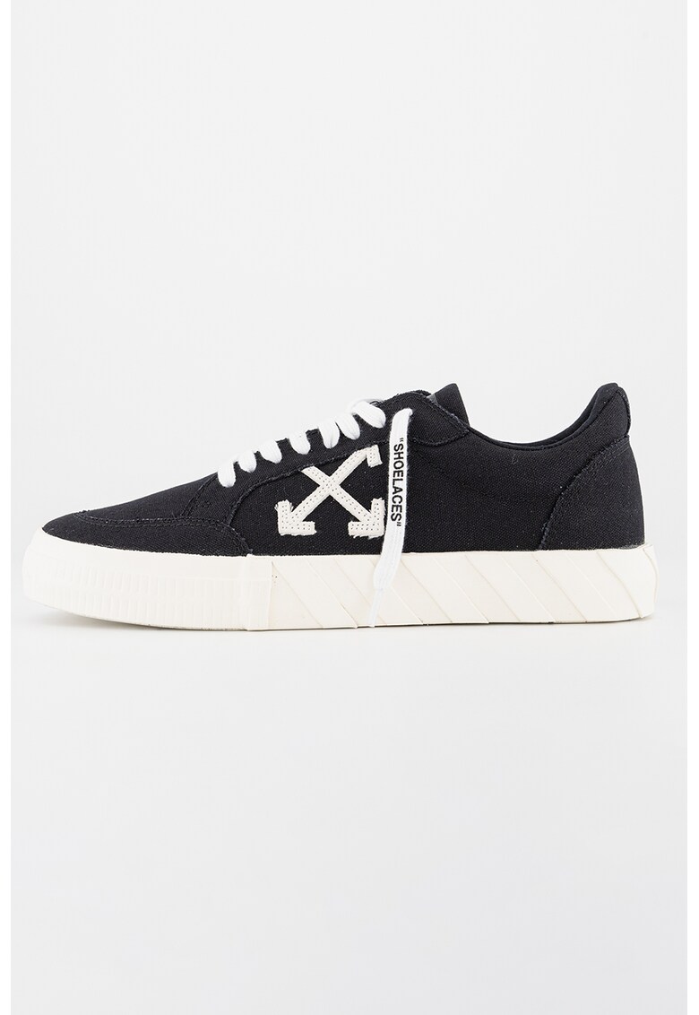 OFF-WHITE Текстилни кецове с лого за Мъже OFF-WHITE Текстилни кецове с лого за Мъже