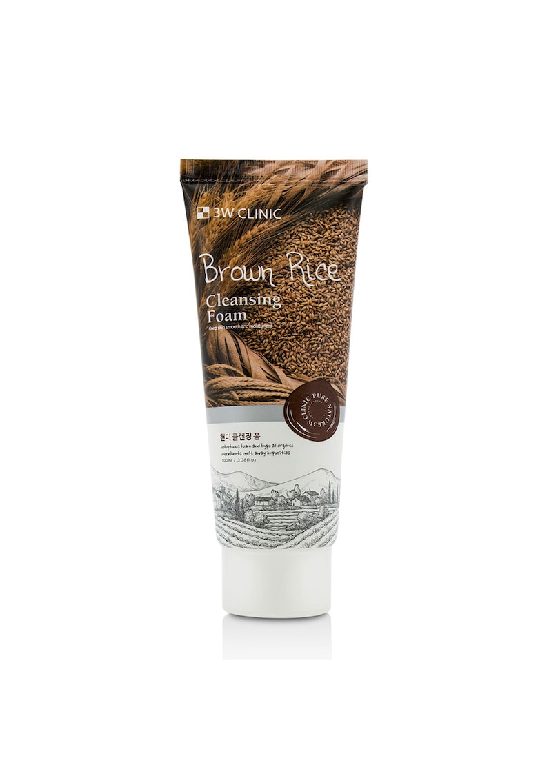 Spuma de curatare pentru ten cu orez brun  Cleansing Foam - 100ml