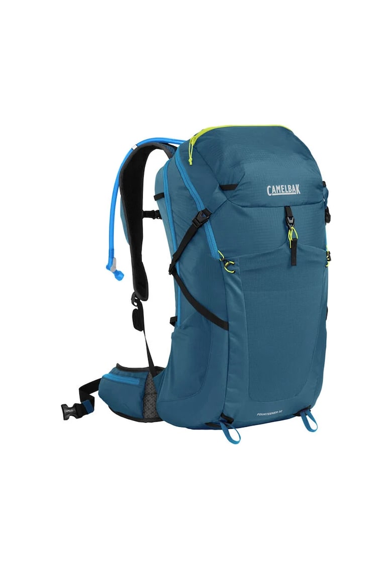 Rucsac Fourteener™ 32 Hydration Hiking Pack with Crux® - Gibraltar Navy/Summer Lime