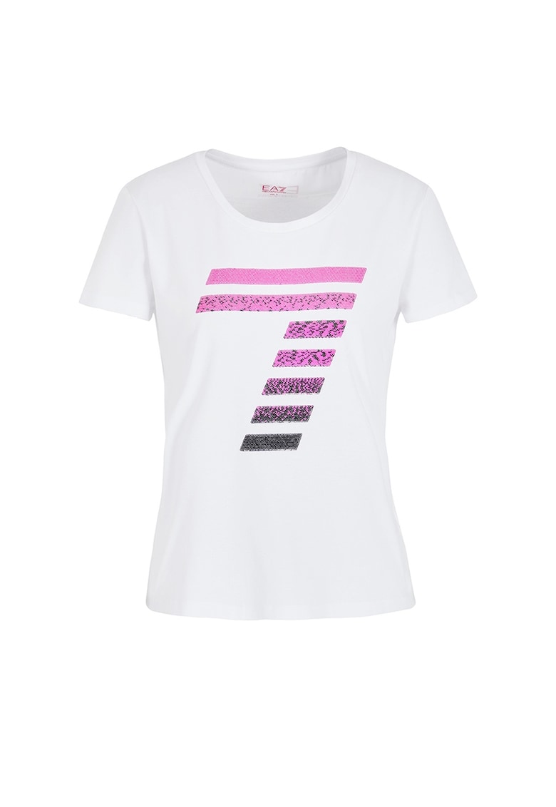 Tricou W Tee Ss Rn Big Logo Crossover - 3RTT44-TJFKZ-1100 - Femei - Alb