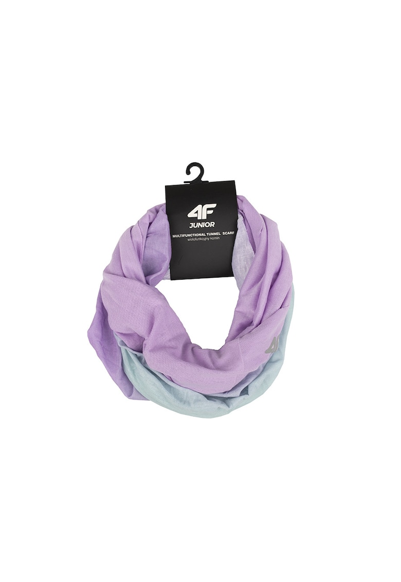 Set 2 esarfe - Pentru copii - Poliester - Roz/Albastru deschis