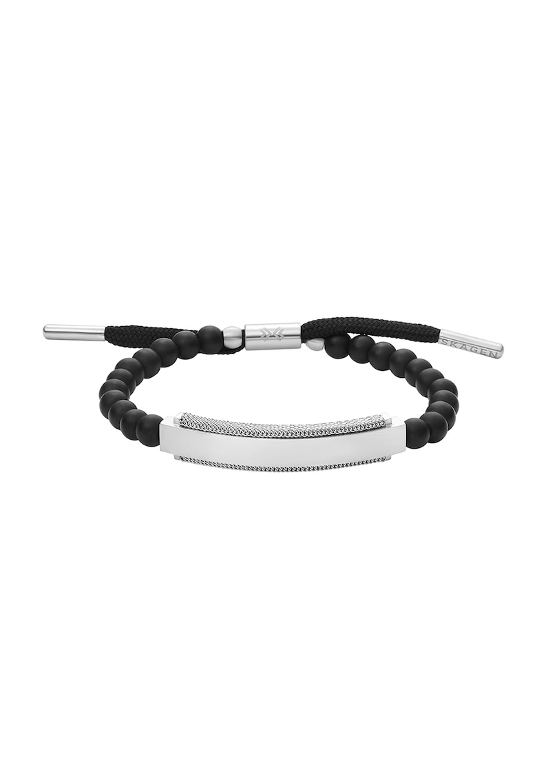 Skagen Гривна от неръждаема стомана с мъниста за Мъже Skagen Гривна от неръждаема стомана с мъниста за Мъже