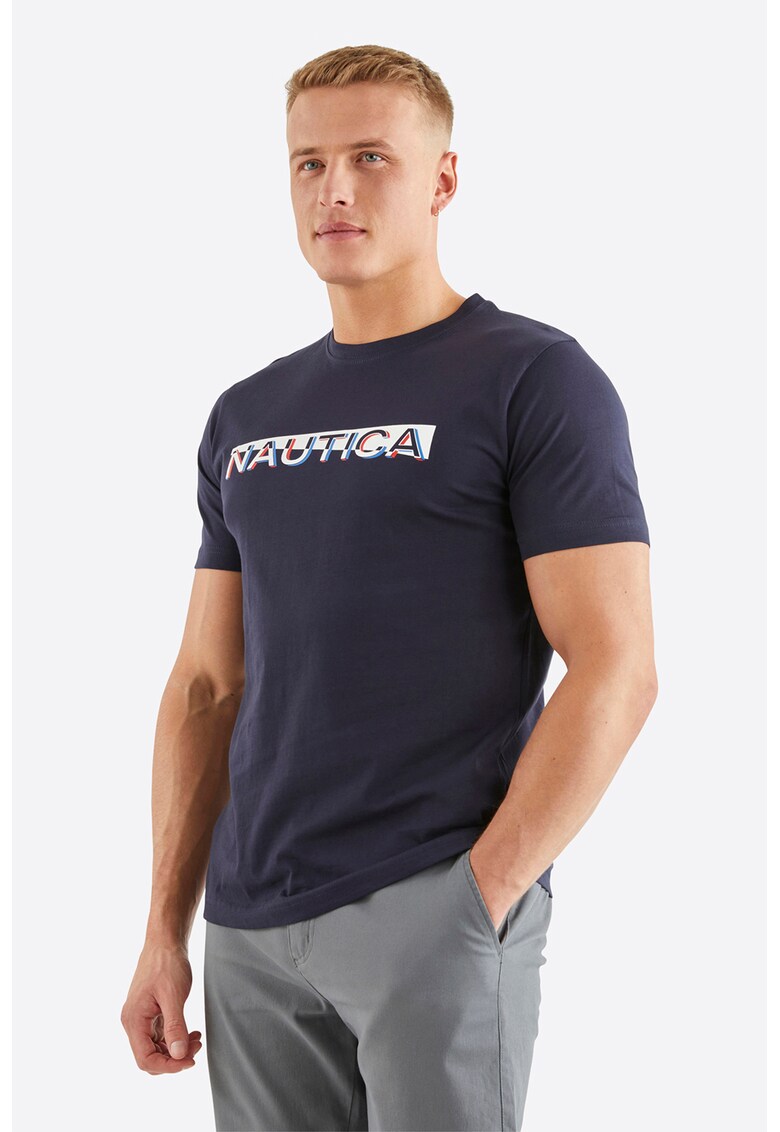Tricou regular fit cu logo Dane