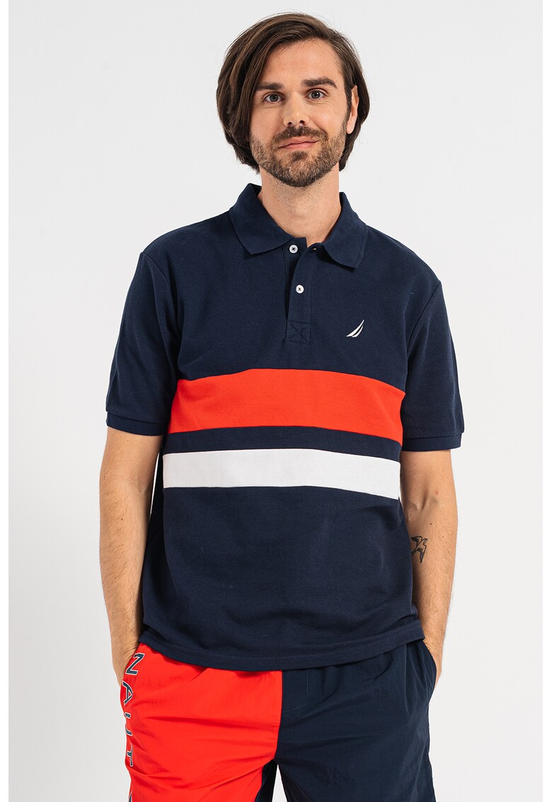 Tricou polo din material pique Holt