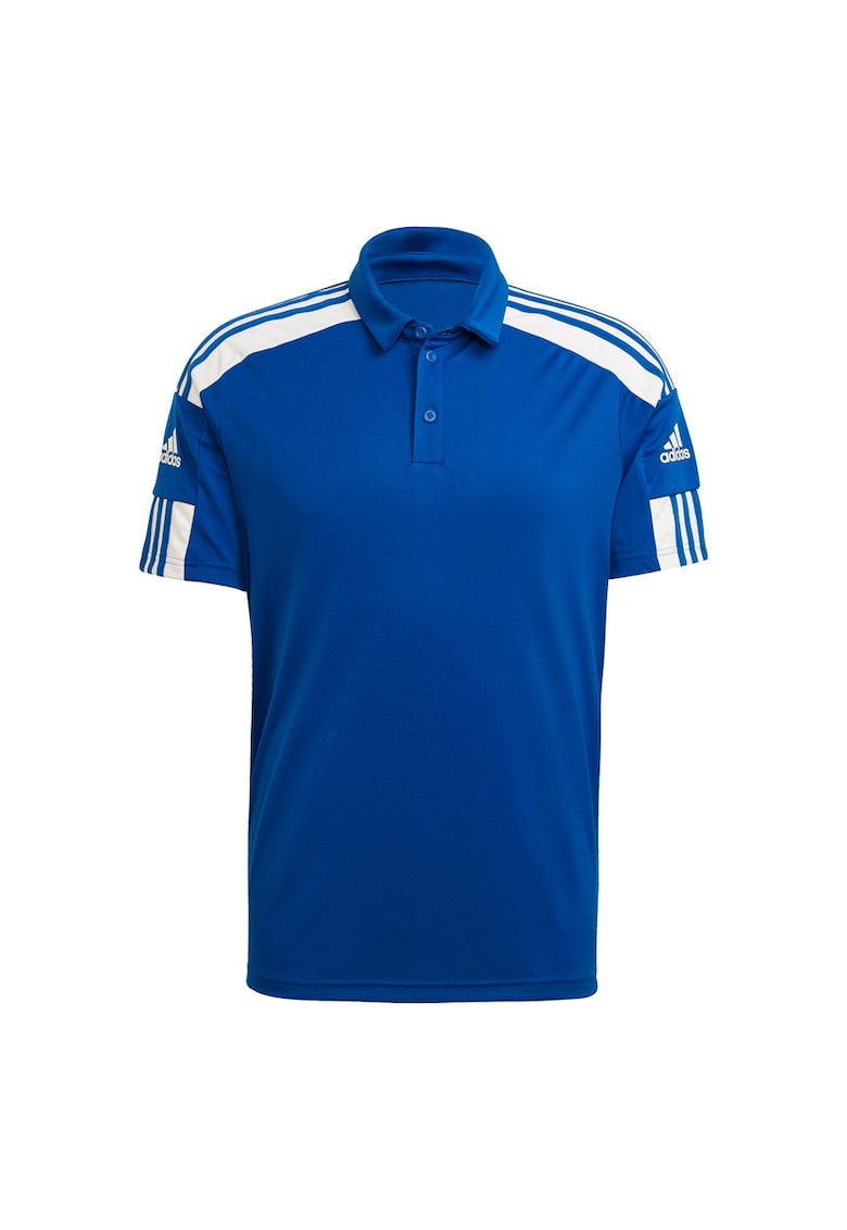 Tricou barbati - Poliester - Alb/Albastru -
