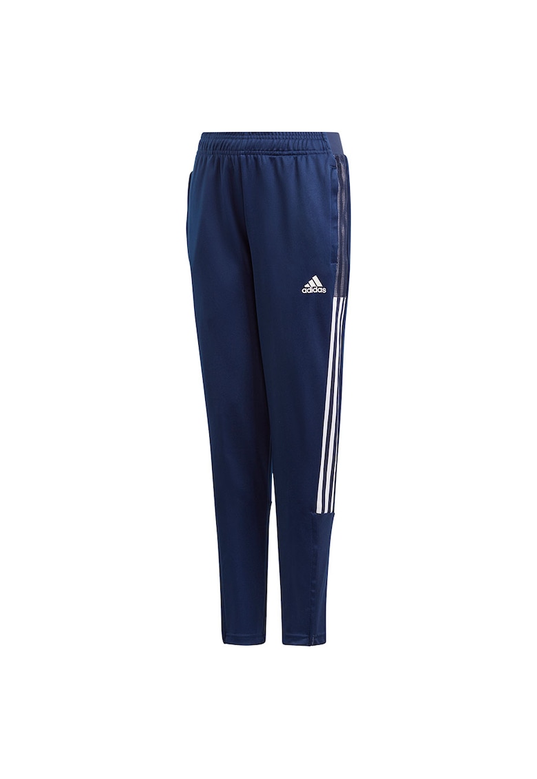 Pantaloni sport copii - Poliester - Albastru/Alb