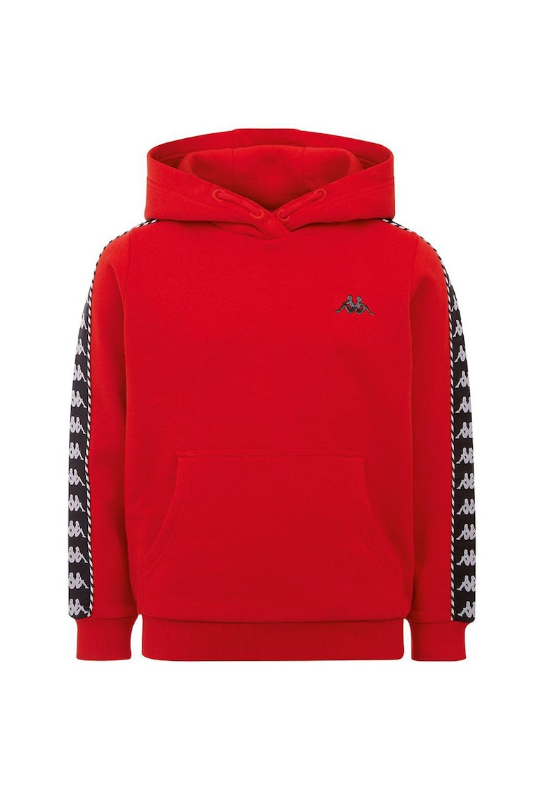 Hanorac copii - Bumbac/Poliester - Rosu/Negru - 122/128cm