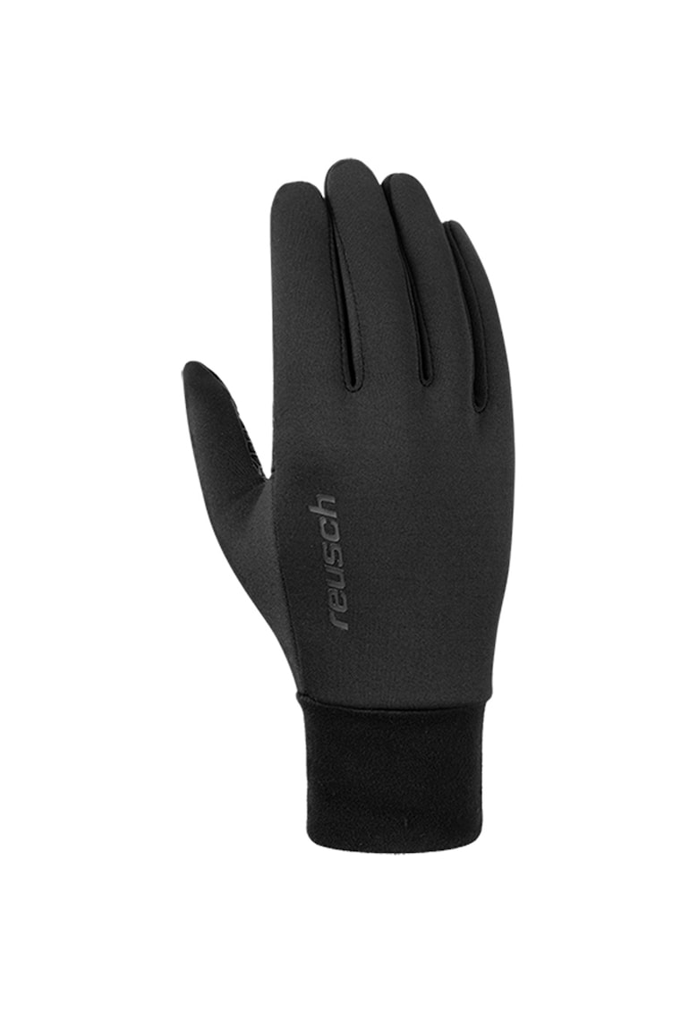 Manusi sport unisex pentru iarna - Ashton - Poliuretan - Negru -