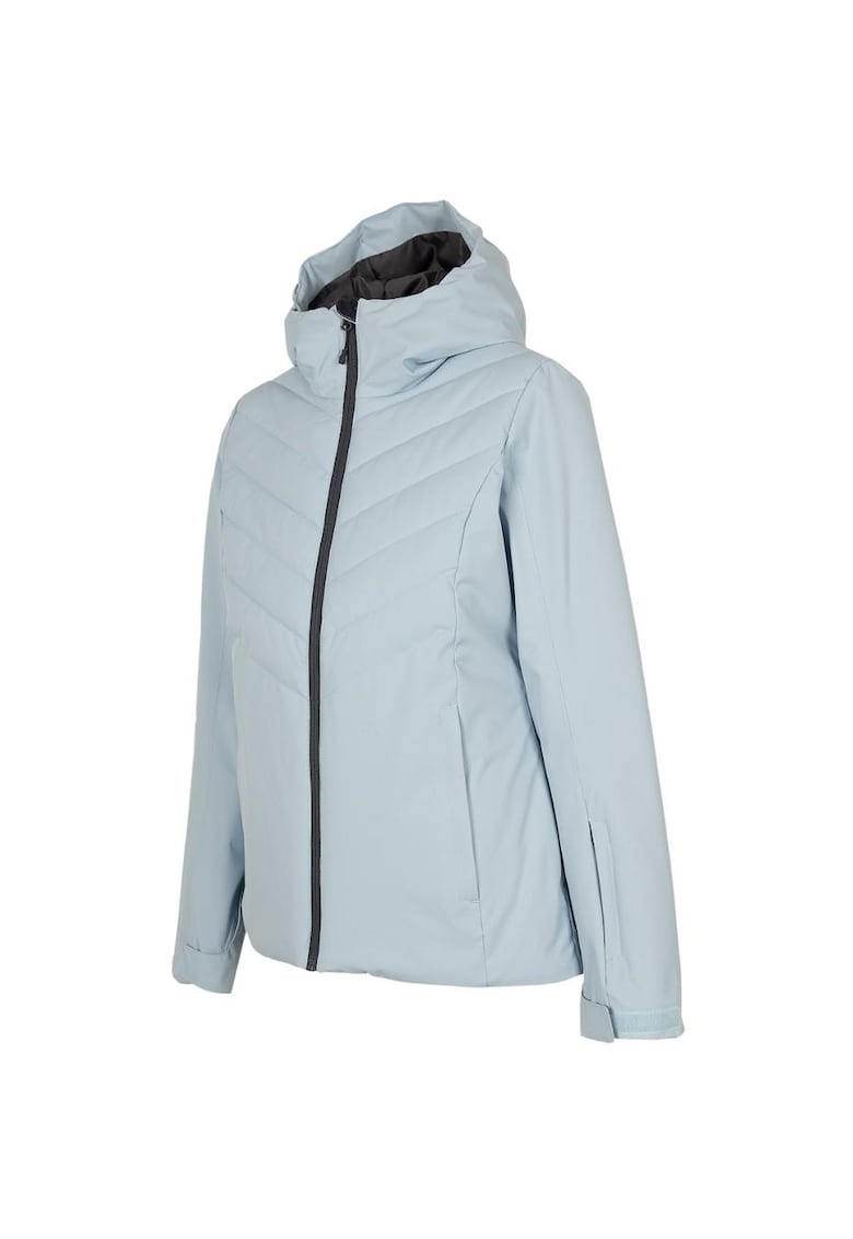 Jacheta de schi pentru femei - H4Z22 KUDN003 34S - Poliester - Albastru deschis