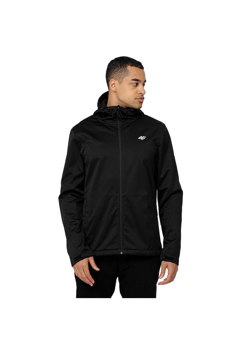 Jacheta softshell barbati - Negru