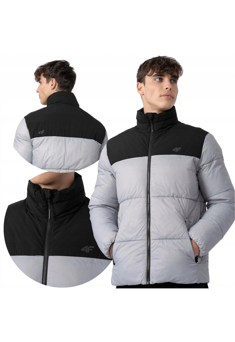 Jacheta sport barbati - Negru/Gri - Negru/Gri