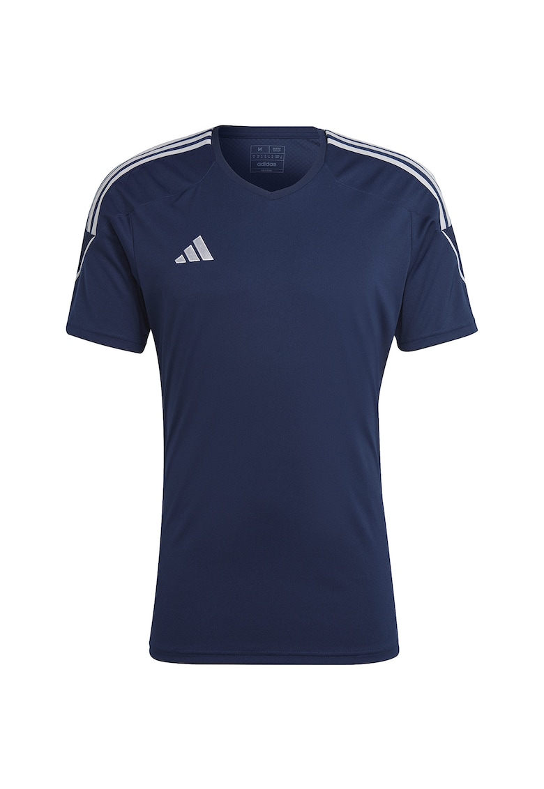 Tricou sport barbati Tiro 23 - Adidas - Poliester - Albastru