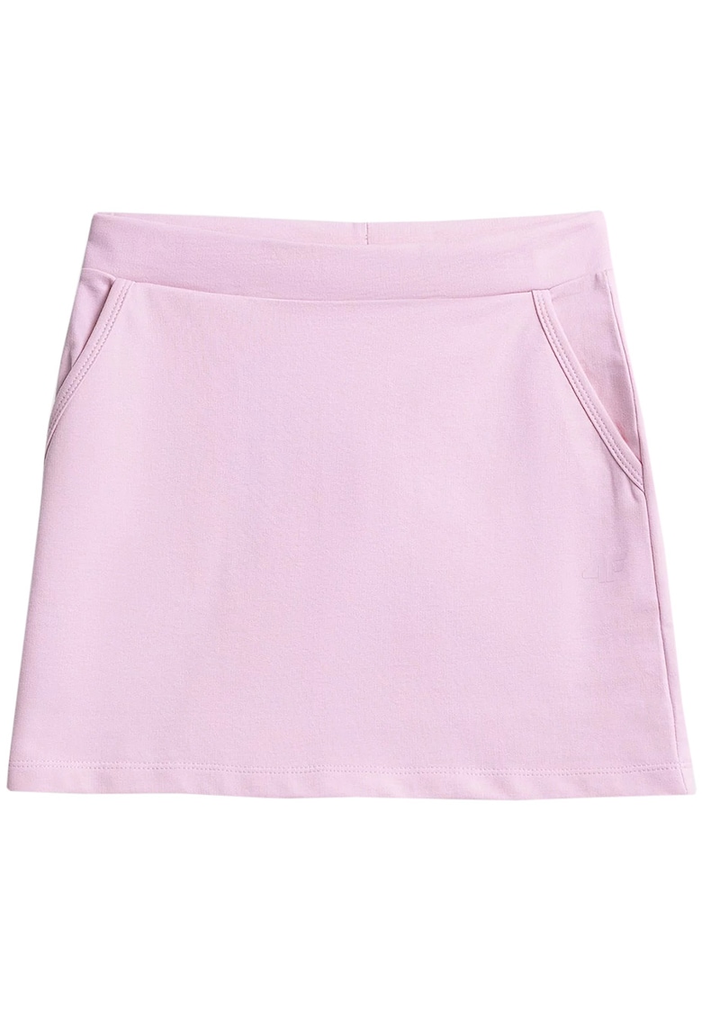 Fusta fete - Bumbac - Roz deschis