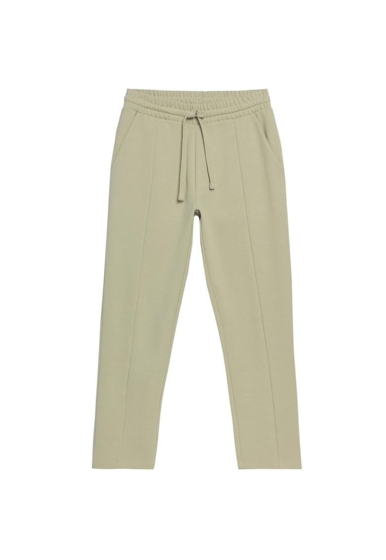 Pantaloni dama verde deschis 64868 - Verde