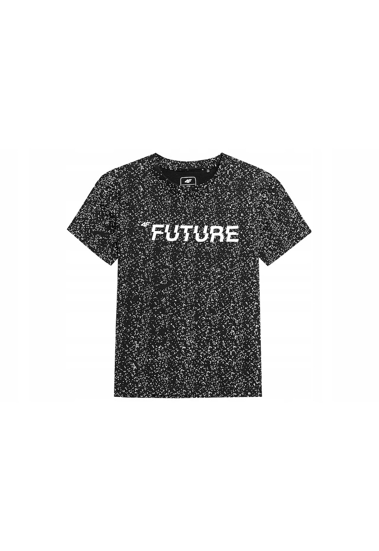 Tricou sport - Bumbac - Negru.