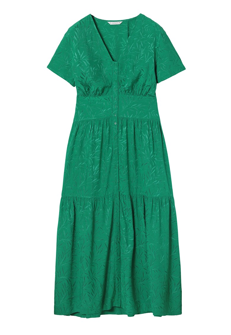 Rochie stratificata cu nasturi