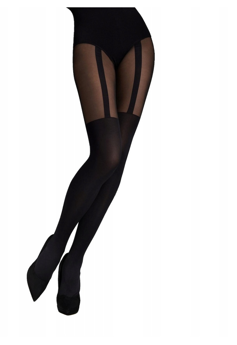 Dress dama - Poliamida/Elastan - 20/60 DEN - 1/2 - Negru
