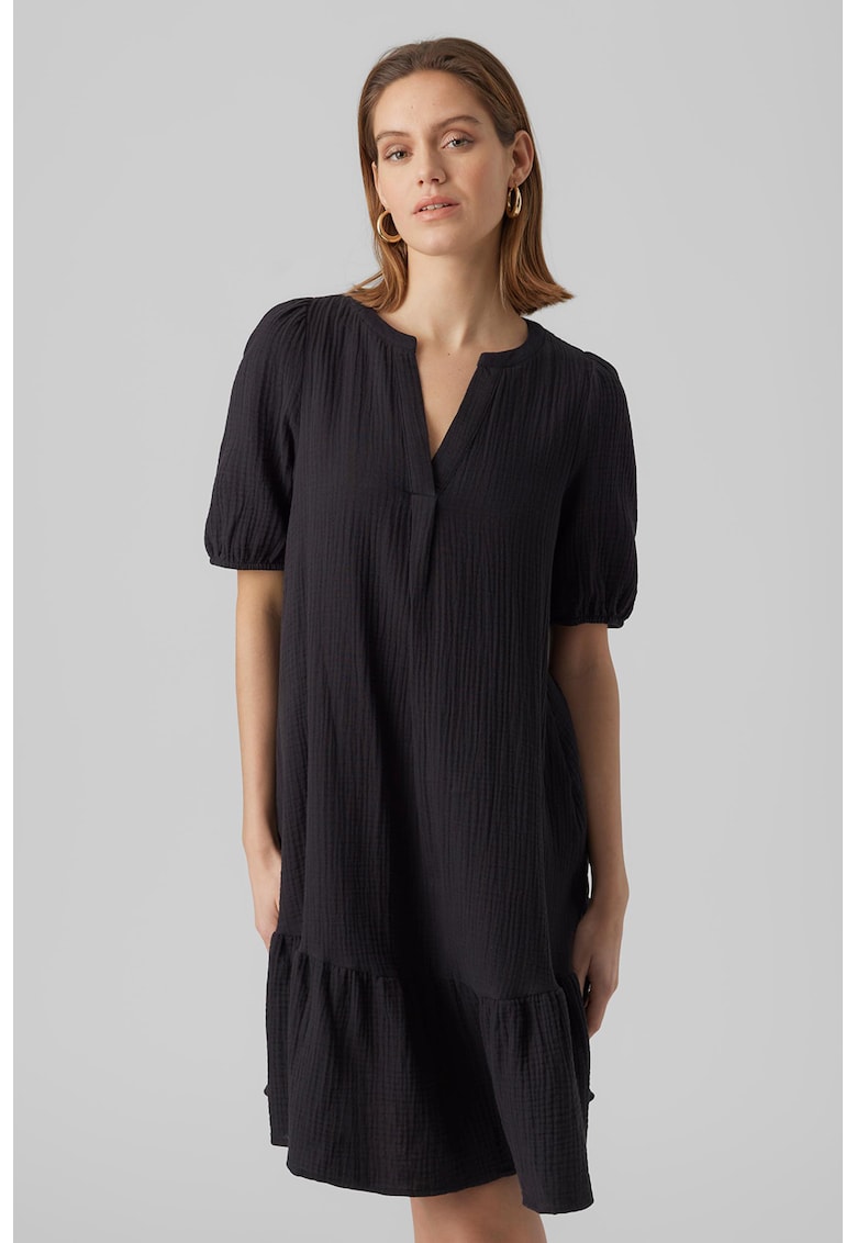 Rochie mini cu croiala in A