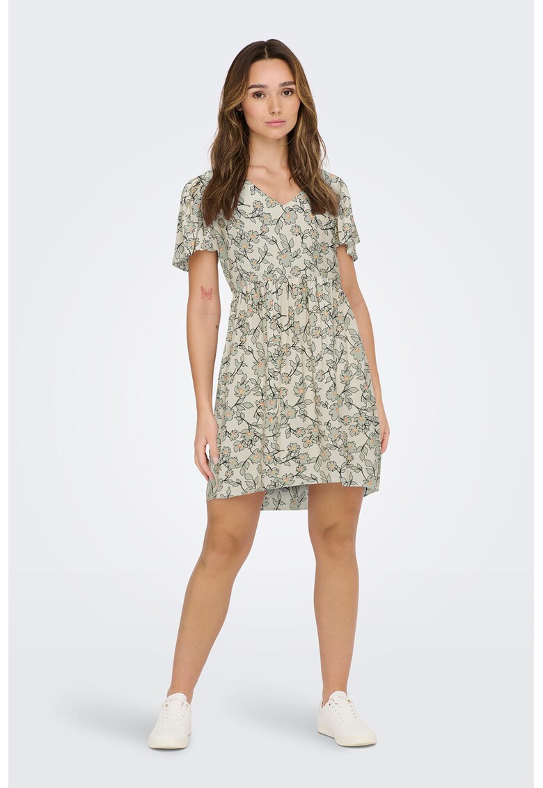 Rochie mini cu imprimeu floral