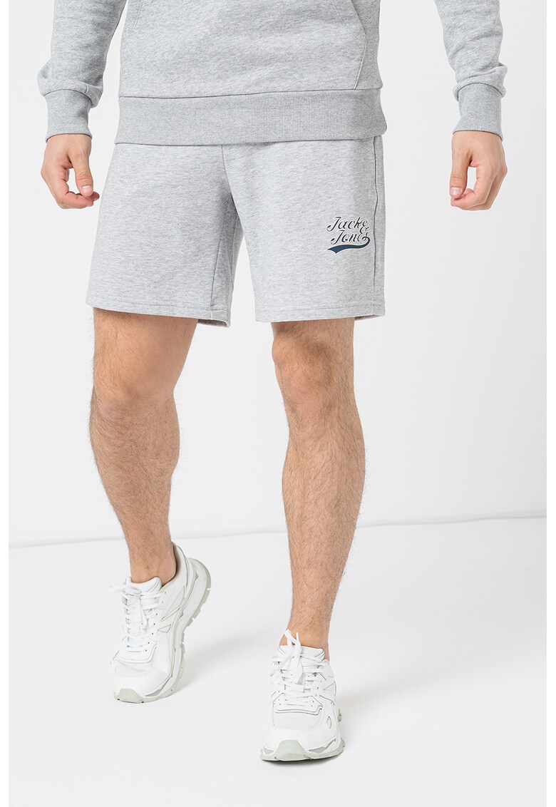 Pantaloni sport scurti cu detaliu logo Trevor
