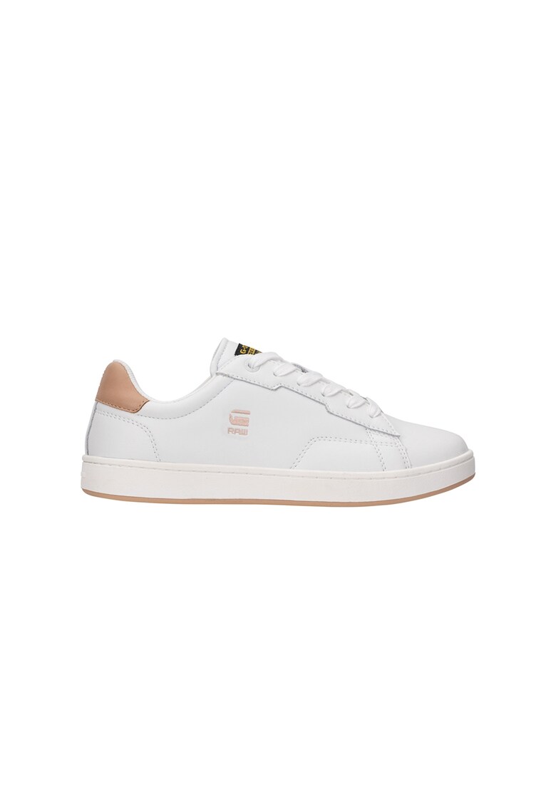 Pantofi sport de piele cu logo brodat Cadet