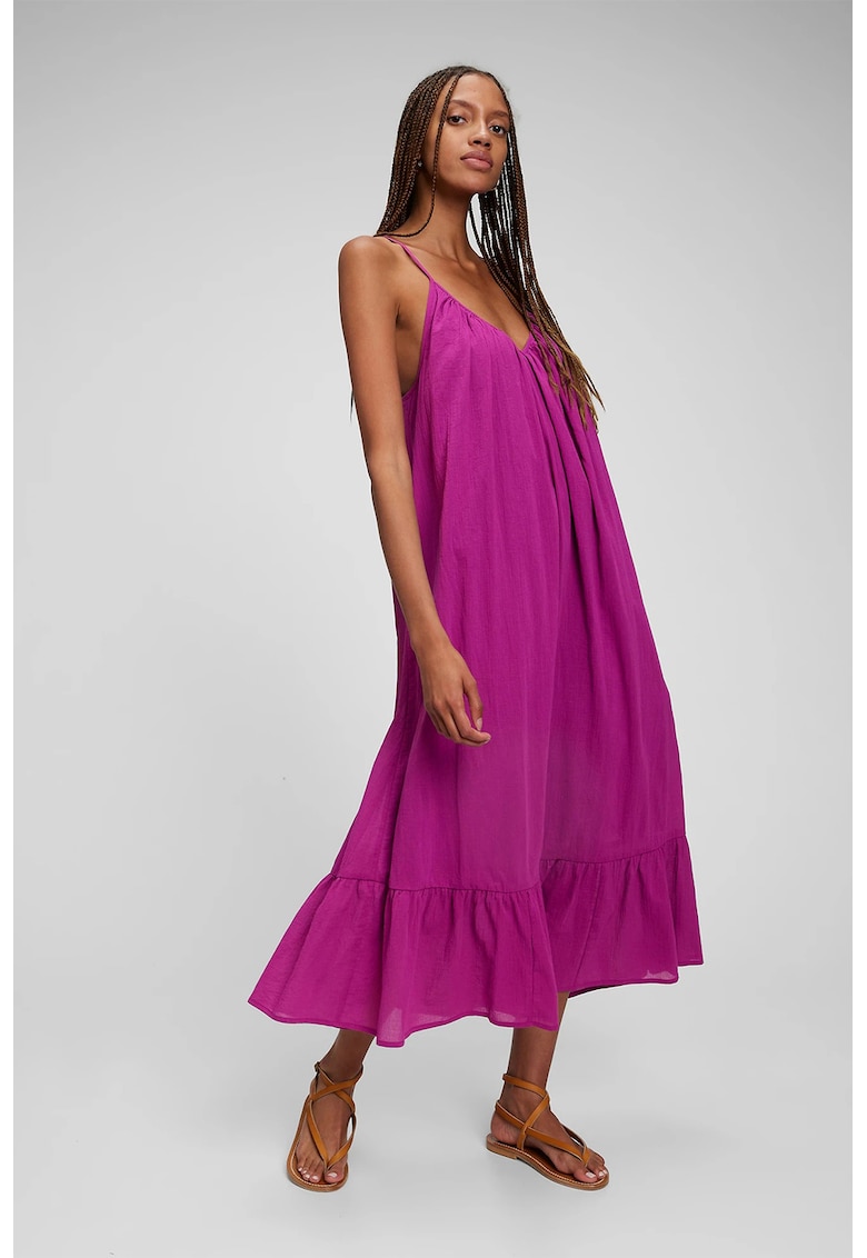 Rochie midi lejera din bumbac