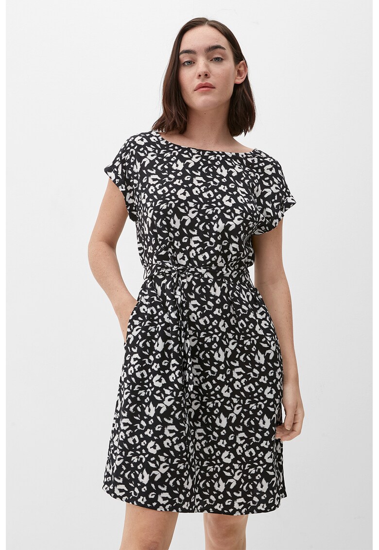 Rochie mini cu imprimeu grafic