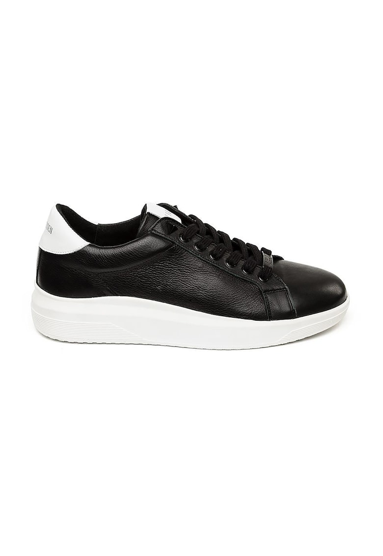 Steve Madden Кожени спортни обувки с нисък профил за Мъже Steve Madden Кожени спортни обувки с нисък профил за Мъже