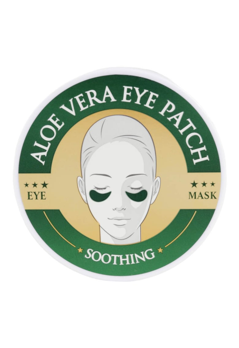 Set 60 Plasturi Hidrogel Premium pentru Ochi cu Aloe Vera - Spirulina si Colagen Hidrolizat -  Eye Patch