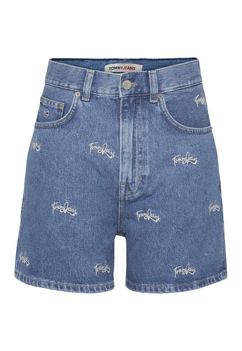 Tommy Jeans Дънкови шорти с бродирано лого за Жени Tommy Jeans Дънкови шорти с бродирано лого за Жени