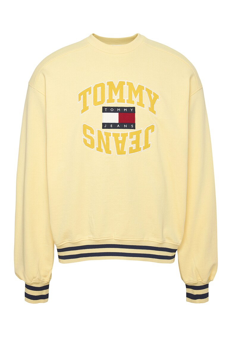 Tommy Jeans Суитшърт от органичен памук с лого за Мъже Tommy Jeans Суитшърт от органичен памук с лого за Мъже