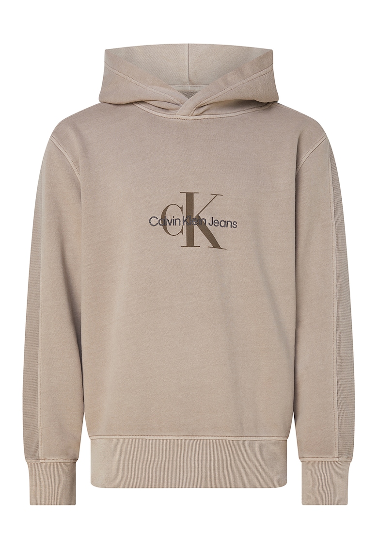 CALVIN KLEIN JEANS Памучно худи със свободна кройка за Мъже CALVIN KLEIN JEANS Памучно худи със свободна кройка за Мъже