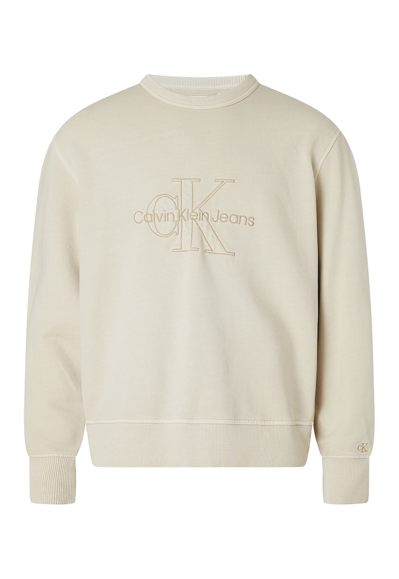 CALVIN KLEIN JEANS Суитшърт с органичен памук за Мъже CALVIN KLEIN JEANS Суитшърт с органичен памук за Мъже