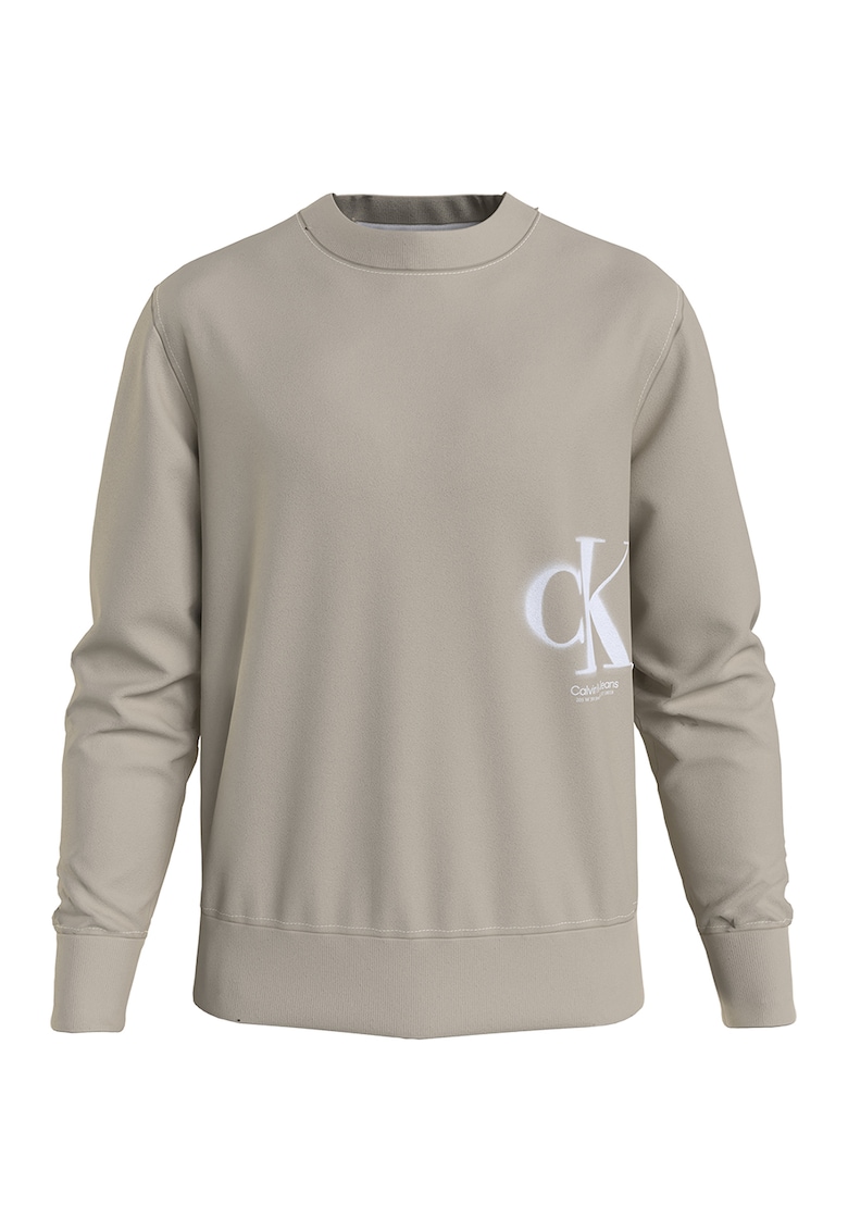 CALVIN KLEIN JEANS Суитшърт с органичен памук за Мъже CALVIN KLEIN JEANS Суитшърт с органичен памук за Мъже