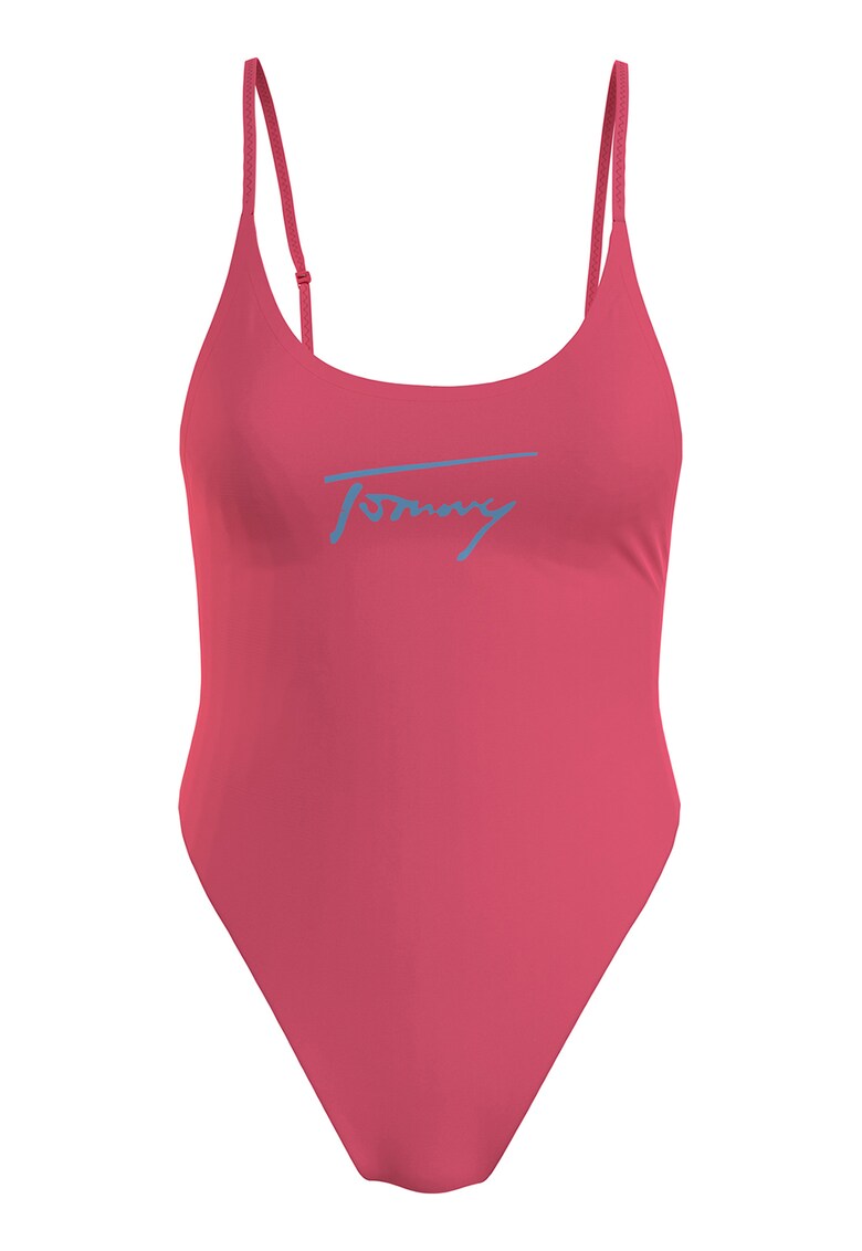 Tommy Hilfiger Цял бански с лого за Жени Tommy Hilfiger Цял бански с лого за Жени