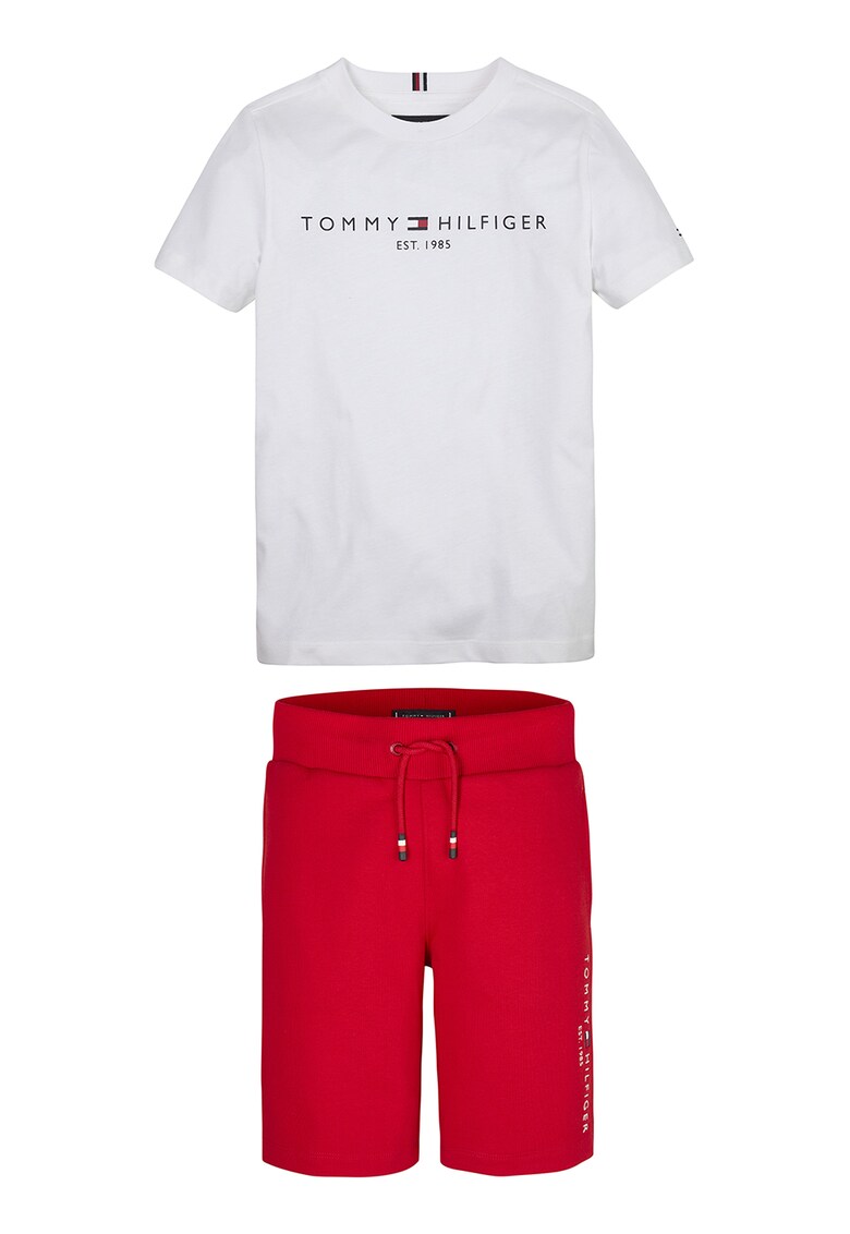 Tommy Hilfiger Памучна тениска и къс панталон за Момчета Tommy Hilfiger Памучна тениска и къс панталон за Момчета