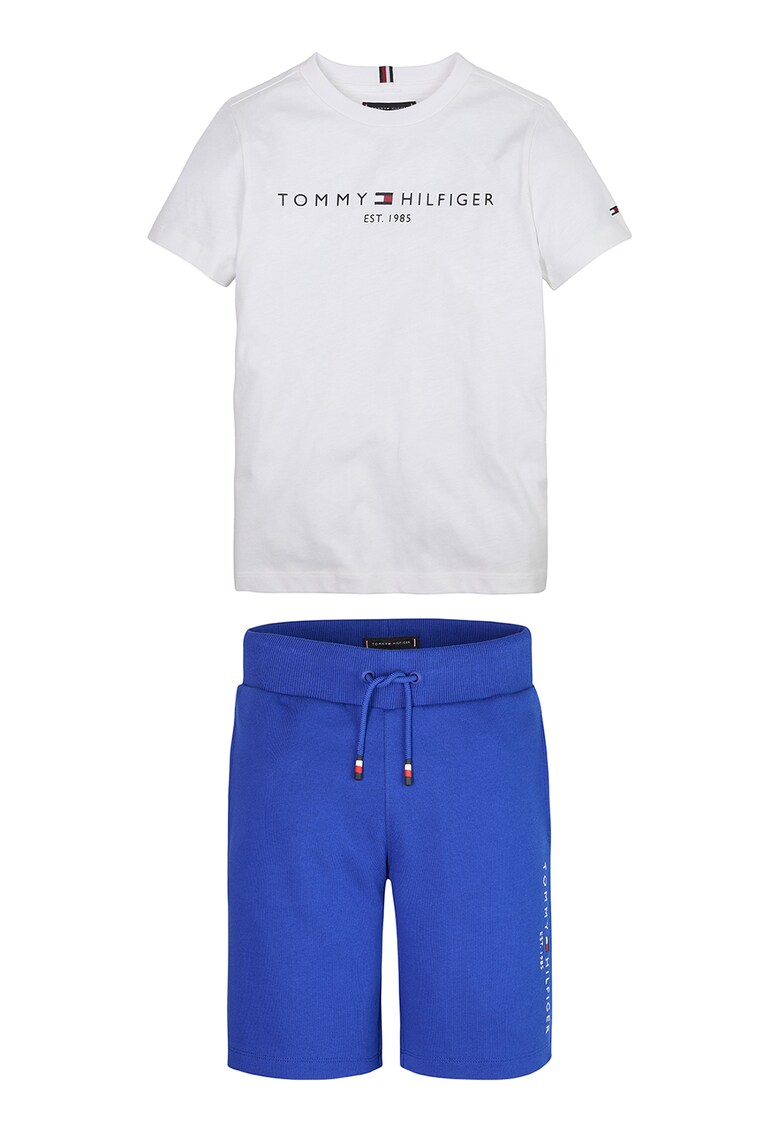 Tommy Hilfiger Памучна тениска и къс панталон за Момчета Tommy Hilfiger Памучна тениска и къс панталон за Момчета